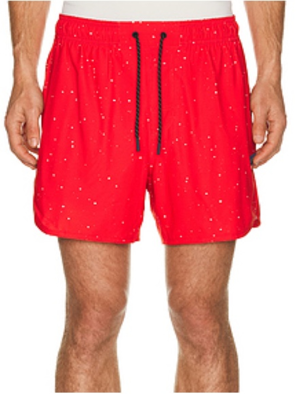 Legends Shorts Mens S Red Luka 8” Lined Gym Running Stretch Liner
